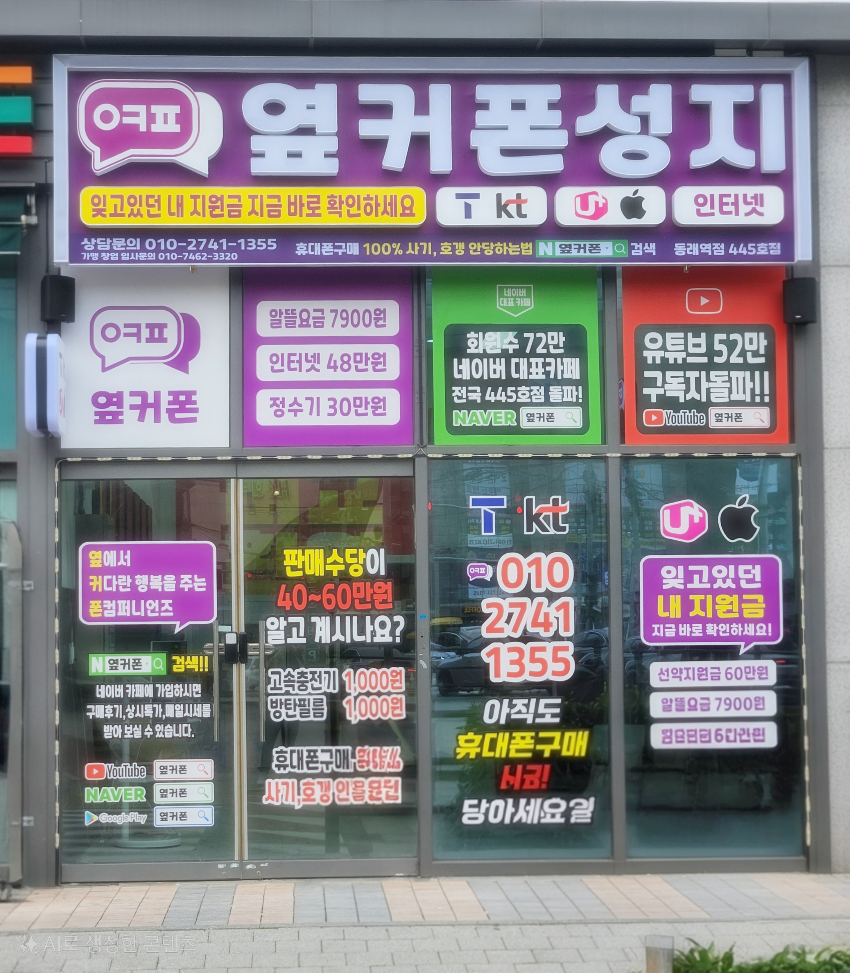 옆커폰 동래역점 사진